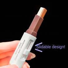 TendenciaSombra Ojos Retráctil Lameila Eyeshadow Stick Brillante 2 Tonos ImpermeableCalidad premium - 01 - Ver 7