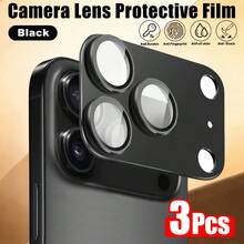 CASECOPS 适用于 17 Pro Max 和 17 Pro 的 3 片原装彩色金属相机镜头保护膜，5 种颜色可选。采用 AR+AF 高品质 9H 硬度钢化玻璃制成，防油、防刮、防指纹、防尘，全覆盖，安装无气泡、无灰尘，为智能手机摄像头提供全方位保护。更多颜色可选，时尚设计，耐用保护壳，适合智能手机用户和摄影爱好者，是生日、送给家人和朋友的理想礼物。 - 3件 - 查看 14