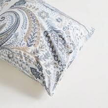Blue Paisley Duvet Cover King 100 Cotton Vintage Floral Duvet Cover 3 Pcs Set 1 Boho Brown Flower Duvet Cover With Zipper Ties 2 Pillowcases Luxury Retro Bohemian Bedding Set Soft Comfy - KingVintageBohoPaisl - View 1