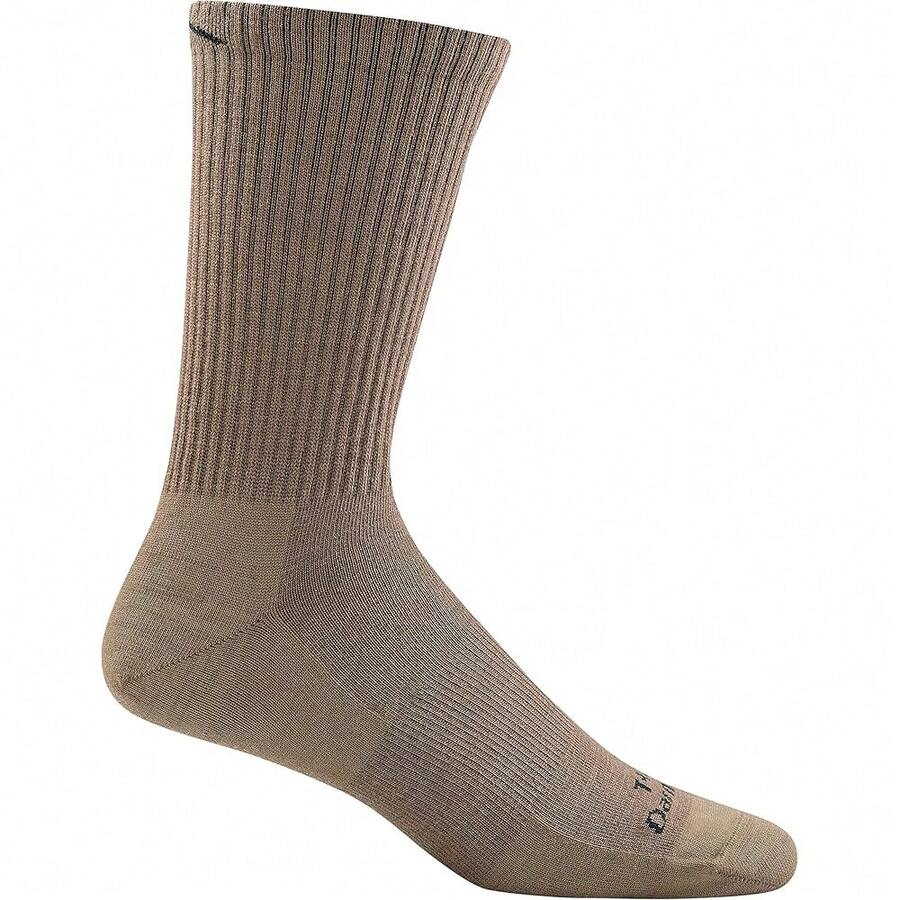 DARN TOUGH Tactical Micro Crew Light Socks (T4018) Unisex - CoyoteBrown - View 1