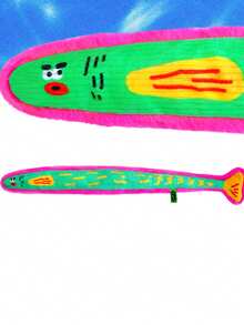 1个新款创意可爱柔软毛绒猫薄荷挤压发声热带鱼玩偶，适合小型/中型/大型猫咪和小型/中型犬，可用于自娱自乐，耐啃咬，缓解焦虑。 - 彩色 - 查看 9