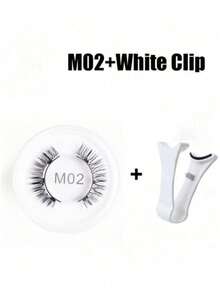 Magnetic Reusable False Eyelashes Set - Professional Eye Makeup Tools, Alcohol-Free, Fragrance-Free, Plastic Material False Eyelashes Set - Multicolor - View 18