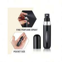 1pc/4pcs Travel Perfume Bottle, 5ML Refillable Travel Sprayer, Travel Size Perfume Refill Bottleand Pocket Perfume Dispenser, Travel Bottle And Atomizer Sprayer For Cologne Perfume - 彩色 - 查看 3