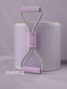 1根8字形阻力带，瑜伽胸背拉伸拉绳，健身器材 - 彩色 - 查看 4