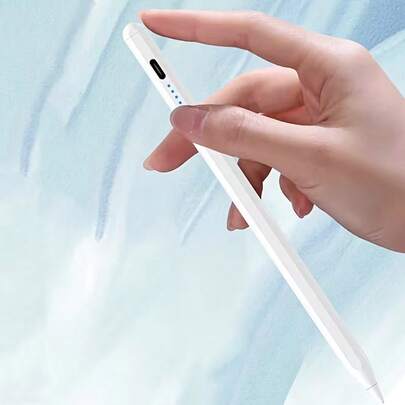 1pc Universal Capacitive Touch Screen Stylus Pen, Magnetic Anti-Mistouching, Drawing & Editing, Compatible With Iphone 17/16/15/14/13/12/11/XS/XR, S25/S24/S23/S22/S21/S20, Windows With USB-C Cable