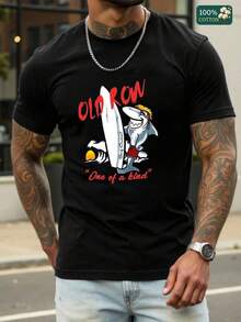 Men T-Shirts - Black - View 8