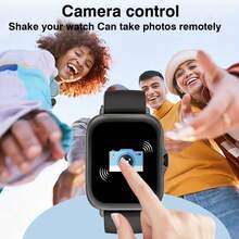 MixtataDi Smartwatch, 1.83-Inch Multifunctional Sports Smartwatch, Featuring Wireless Calling/Music, Message Notifications, Pedometer, Sedentary Reminders, And Multiple Watch Face Wallpapers. Suitable For Both Men And Women, Compatible With Android And IOS. Perfect As A New Year Gift. - 彩色 - 查看 5