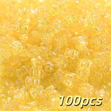 100pcs 4X7mm Acrylic Shiny Flower Beads AB Color Spacer Beads For Jewelry Making Bracelets, Necklaces DIY Keychain Pendants Accessories - Flower - View 15