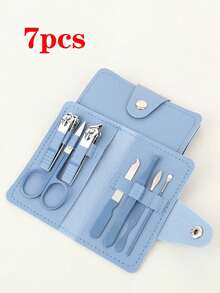 16pcs Professional Stainless Steel Manicure And Pedicure Set, Includes Nail Clipper, Scissor, Ear Pick And Travel Kit, Foot And Beauty Care Tools For Experts - Multicolor - View 36