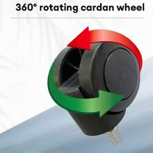 Universal Round Flower Pot Tray Flower Pot Base With Removable Rolling Wheels - Multicolor - View 7