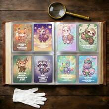 18Pcs Animal Virtue Inspirational Cards Set - "Octopus: Multitask With Grace", "Panda: Balance Is Key" Inspirational Quotes, For Vision Board, Journal & Gift For Mindful Teens - Multicolor - View 8