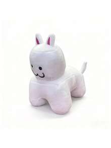 被遗弃的古比毛绒玩具，适合作为情人节礼物，三角耳兔子毛绒玩具，可爱生动的儿童收藏礼物，家居装饰收藏，可爱活泼的设计，房间装饰，理想的儿童生日礼物 - 彩色 - 查看 11