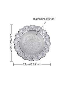 Hammered Tall Pedestal Metal Incense Burner, Modern Light Luxury Style Bakhoor Burner, Can Be Used As Aroma Diffuser, Ideal For Home Decor, Room Decoration, Parties & Holidays, Living Room Centerpiece, Office, Yoga Space, Best Gift - Multicolor - View 12