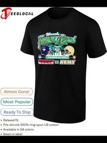 Wasabi Fenway Bowl Huskies Vs  Football Shirt - Black - View 1