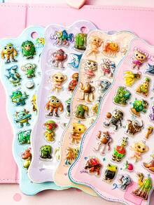 Bộ sticker dán 3D nổi hình núi và biển dành cho trẻ em. Sticker trang trí làm quà tặng. Trang trí nhà cửa, trang trí tiệc, quà sinh nhật, quà tặng các dịp lễ, sản phẩm thời trang. Tự làm (DIY). - Nhiều màu - Xem 1