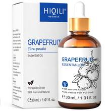 HIQILI Grapefruit Essential Oil, 100mL/30mL/10mL Pure Natural Plant Oil For Hair Care, Moisturizing & Nourishing Skin, Diffuser, Humidifier, Massage, Relaxation, Relieve Fatigue - Grapefruit - View 10