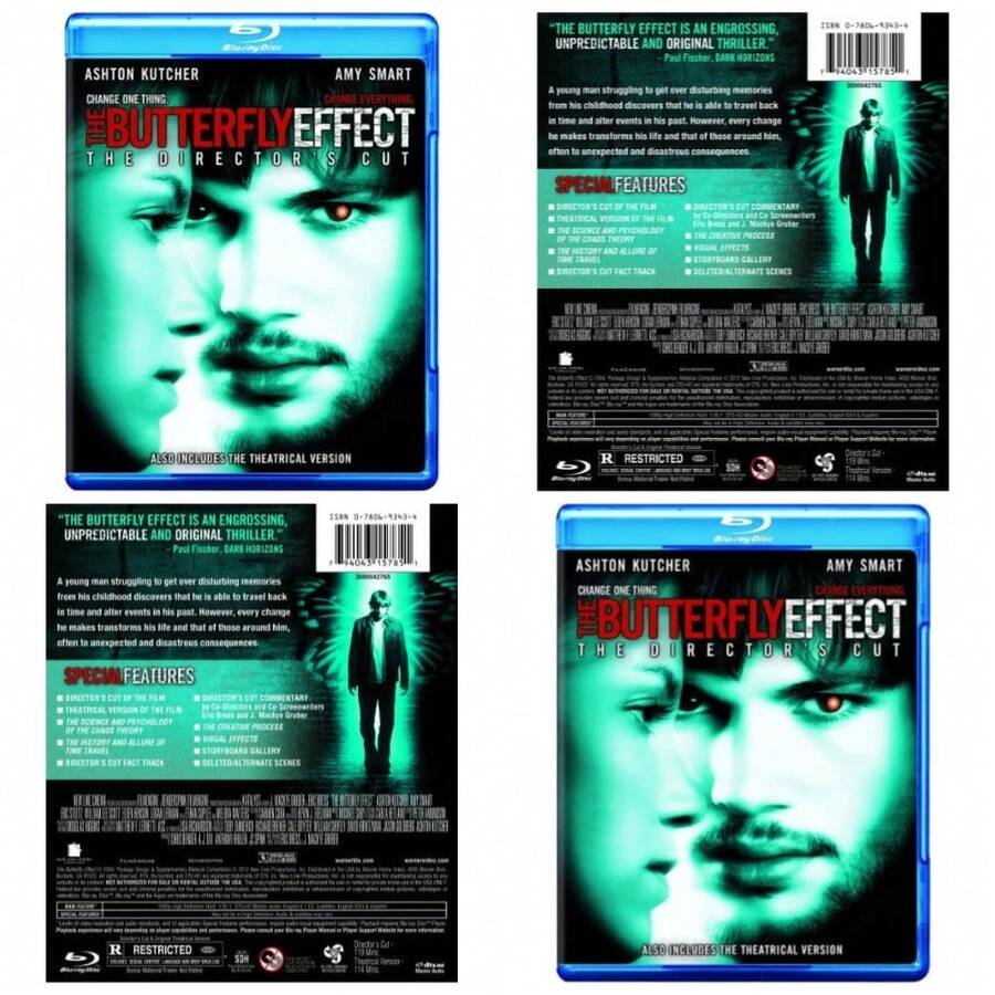 The Butterfly Effect On Blu-Ray High Definition Movie Disc - 1 - View 1