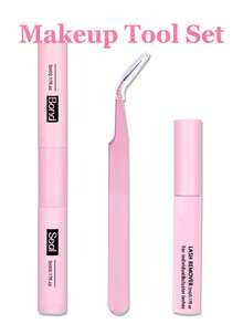 416pcs Eyelash Extension Kit, DIY Eyelash Extension Set, Individual Lash Clusters, Including False Lashes, Adhesive, Remover, Tweezers, DIY Eyelash Extension Kit, Lightweight Natural Curly Lashes, Soft And Lightweight, Suitable For Daily Use, Travel, Beginners, Weddings, Dates, Parties, Holidays - Black - View 11