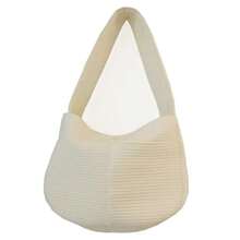 Mochila para mascotas, cómoda bolsa hecha a mano para perros, portador de gatitos para mascotas, viaje al aire libre, transpirable, bolso de hombro tipo bandolera, suministros - Blanco - Ver 9