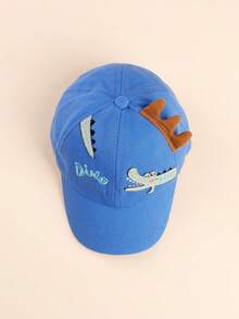 1pc Toddler Kids Cartoon Dinosaur Baseball Cap, Unisex, Versatile For Spring, Summer, Autumn - 1PC - View 6