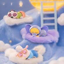 Miniso Đồ trang trí hộp bí ẩn Judy/Nick trong phim "Zootopia" của Disney - Chất liệu nhựa + Thiết kế nằm thư giãn dễ thương, tông màu nhẹ nhàng, đồ trang trí bàn làm việc/Bộ sưu tập hộp bí ẩn/Sản phẩm Zootopia (Ngẫu nhiên 1 chiếc) - Nhiều màu - Xem 2