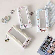 1本可爱卡通小狗四格相框相册，竖版四格剪贴簿，偶像照片收藏 - 小狗卡冊 - 查看 7