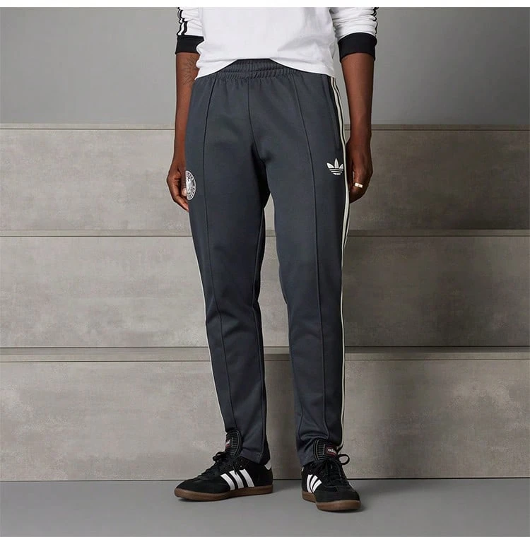 Adidas Men's Simple Casual Sports Woven Pants - Dark Grey - View 1