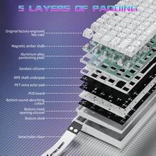ATTACK SHARK R82HE 快速触发有线机械游戏键盘 TKL 全键无冲，8K 轮询率，0.005mm RT 精度，256K 扫描速率，5 层隔音，霍尔效应磁性开关，适用于 PC 和 Mac - 彩色 - 查看 4