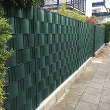 PVC Privacy Screen, Privacy Strips, Privacy Film For Garden Fence With Fixing Clips, Wind Protection - 65m-green - View 4