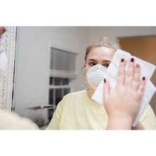 Particulate Respirator Dust Mask Two-Strap Cup Style Design Lightweight With Cushioning Nose Foam 50 Masks - White - View 6