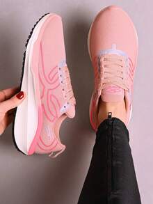 Olymp Adult Tennis Shoes For Gym, Comfortable, Lightweight, And Soft - Rosa Oxidada - Ver 2