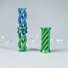 新款3D打印减压玩具，推推扭扭螺旋3D玩具，送给男孩女孩的礼物 - 情人节礼物、新年礼物、生日礼物、圣诞节礼物、万圣节礼物，完美礼物 - 彩色 - 查看 7