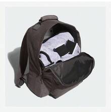 Adidas Mochila deportiva unisex de pana para estudiantes. Dimensiones aproximadas: 14 x 35 x 41 cm. - Marrón - Ver 4
