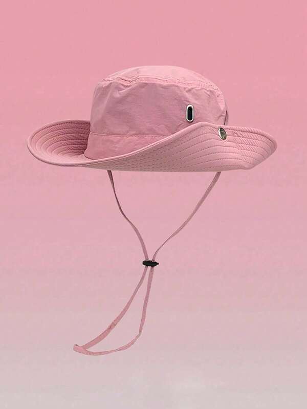 1pc Women's Sun Hat, Women's Hat, Adjustable Hat For Both Men And Women, Suitable For Wearing During Travel And Outdoor Activities, Makes A Great Festival Gift