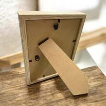 Porta retrato-su material es de madera- media es de 5X7- se pude colocar en mueble y colgar- perfecto para toda ocacion - A - Ver 2