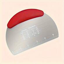 【不锈钢烘焙工具】1件装不锈钢面团刮刀、糕点切割器、面包分割板、烘焙工具、厨房小工具 - 彩色 - 查看 14