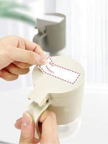 1 Roll Food Storage Safety Date Marking Label Stickers, Handwritten Stickers, Spice Bottle Blank Label Seals, Date Stickers, Kitchen Fridge Organization Classification Label Stickers, Removable Adhesive Stickers - Peelable Self-adhesive Stickers - View 6