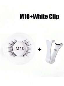 磁性可重复使用假睫毛套装 - 专业眼部化妆工具,不含酒精,不含香料,塑料材质假睫毛套装 - 彩色 - 查看 16