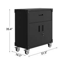 Garage Tool Storage Racks - Black - View 5