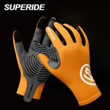SUPEIRDE Unisex Full Finger Road Cycling Gloves, Breathable Gel Padded Shock-Absorbing Mountain Bike Gloves - Multicolor - View 11