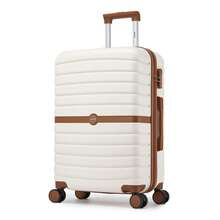 PP Suitcase 20"/24"/28" - Lightweight Hard-Shell Luggage With 4* 360° Wheels, TSA Lock | Hand Luggage & Travel Suitcases - trắng - Xem 14