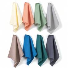 Ultra-Absorbent Waffle Dish Towels - Thick, Durable Kitchen Towels Cleaning Cloths - 4 Pieces Of Khaki (35*35CM) - View 10