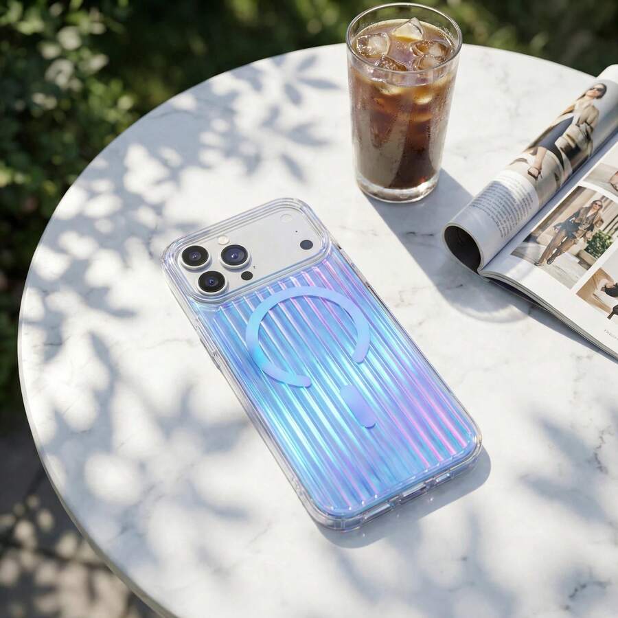 Bright Color Suitcase Style Phone Case Suitable For IPhone 17/17Pro/17Air/17Pro Max, Lens Protection Magnetic Phone Case Suitable For IPhone 16Pro Max/15/14/13/12/11 Pro Max