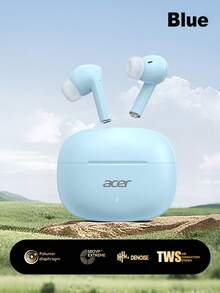 Acer OHR504 Bluetooth Earbuds, In-Ear Wireless Headphones, Touch Control, Fast Charging, High-Definition Audio, Smart Noise Cancellation, Comes With Charging Case, Portable And Easy To Use, Compatible With Smartphones, Tablets, Laptops And More, An Ideal Christmas Gift For Your Loved One - one-size - View 17