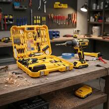 Lini Boss Kit De Taladros Inalambricos 21v Con 2 Baterías Amarillo - Amarillo - Ver 3