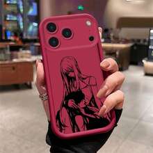 Lovebirds For Huawei PURA70 PR0 PLUS ULTRA Nova 13 12   Pixel 9 8 7 PRO A   Glory90 GT LITE PRO X50I Honor Play 60 30 PLUS Thickened Shockproof,   Premium Silicone, Trendy Creative Soft Shell - Agapornis - Borgoña COREY - Ver 3