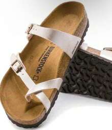 Birkenstock Unisex Arizona Sandals Soft Footbed - MAYARI-GRACEFUL 珍珠白 - 查看 1