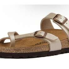 Birkenstock Unisex Arizona Sandals Soft Footbed - MAYARI-GRACEFUL 珍珠白 - 查看 3