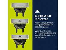 Philips Norelco OneBlade 360 Blade Replacement Blade 5 Pack QP450/80 - Đen và trắng - Xem 4