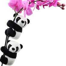 12pcs Panda Shaped Clips, Panda Design Curtain Clips, Memo Clips, Photo Clips; Cute Panda; Home Decor, Potted Plants And DIY Crafts; Chinese Style Souvenir - Multicolor - View 8